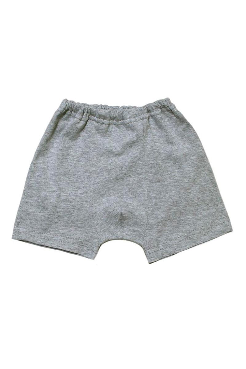 Трусы-боксеры для мальчика, серый меланж 250110403-027