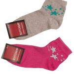 Шкарпетки жіночі Зірочки, малинові 20012977-006