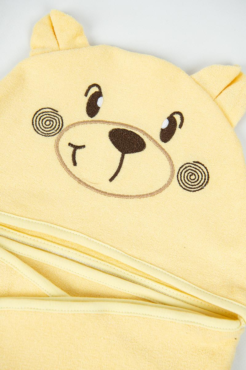 Уголок-пеленка с вышивкой, желтый 150132605-012