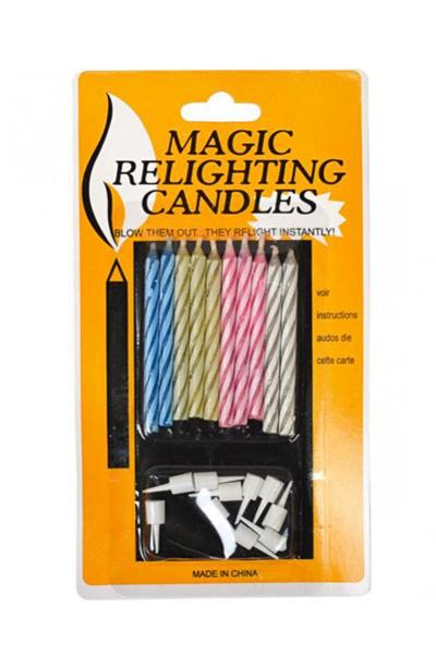 Подивитись Набір свічок для торта НЕЗАТУХАЮЧІ, 809026800-000 Набір свічок для торта НЕЗАТУХАЮЧІ, 809026800-000