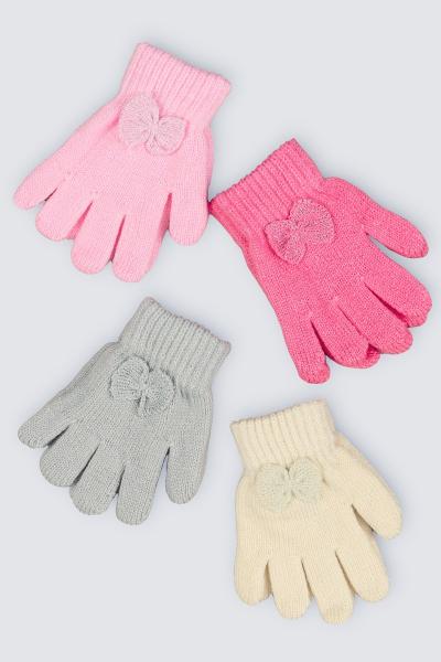 Перчатки для девочек, ассорти R046