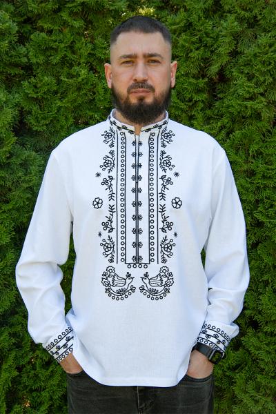 Вишиванка чоловіча, біла 470154193-001