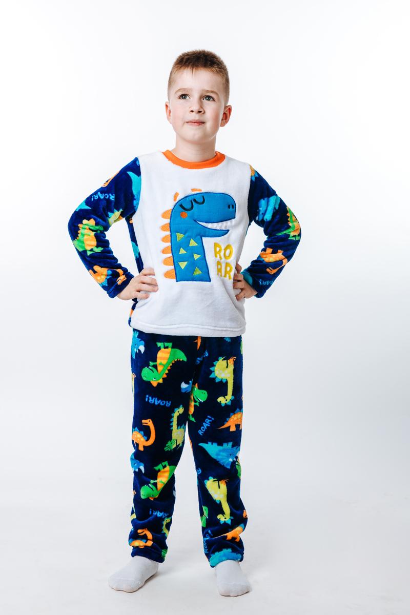 Пижама детская, темно-синяя 170452505-040