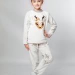 Пижама детская, бежевая 170452505-045