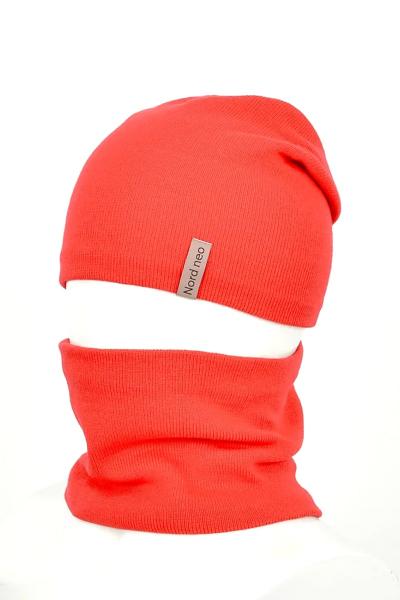 Шапка и хомут, красный 041020-007