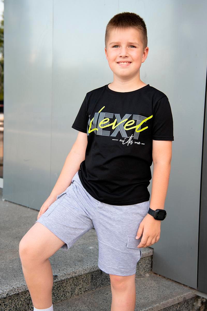 Футболка, чорна 480812111-002