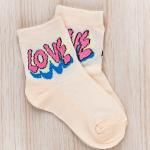 Шкарпетки для дівчаток, бежеві 6020009205-045