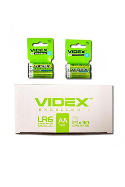 Подивитись Батарейка пальчикова Videx, 2 шт 808207500 Батарейка пальчикова Videx, 2 шт 808207500