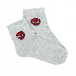 Шкарпетки для хлопчиків, сірий меланж 602036616-027