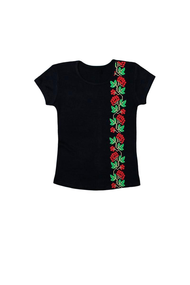 Вышиванка женская, черная 300995304-002(3)