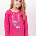Блуза для девочек, малиновая 010553304-006 