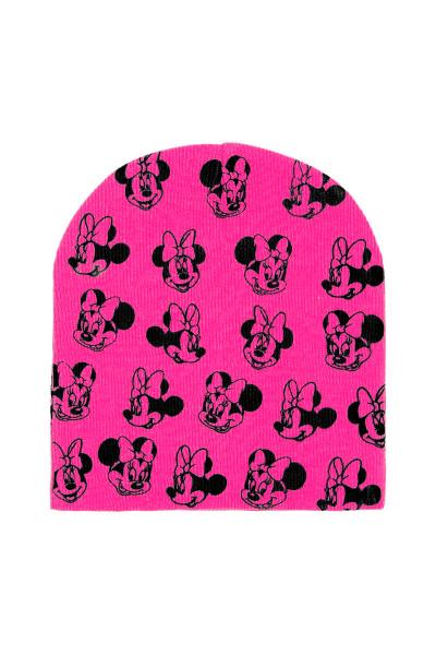 Шапка для девочки, малиновая 047103100-006