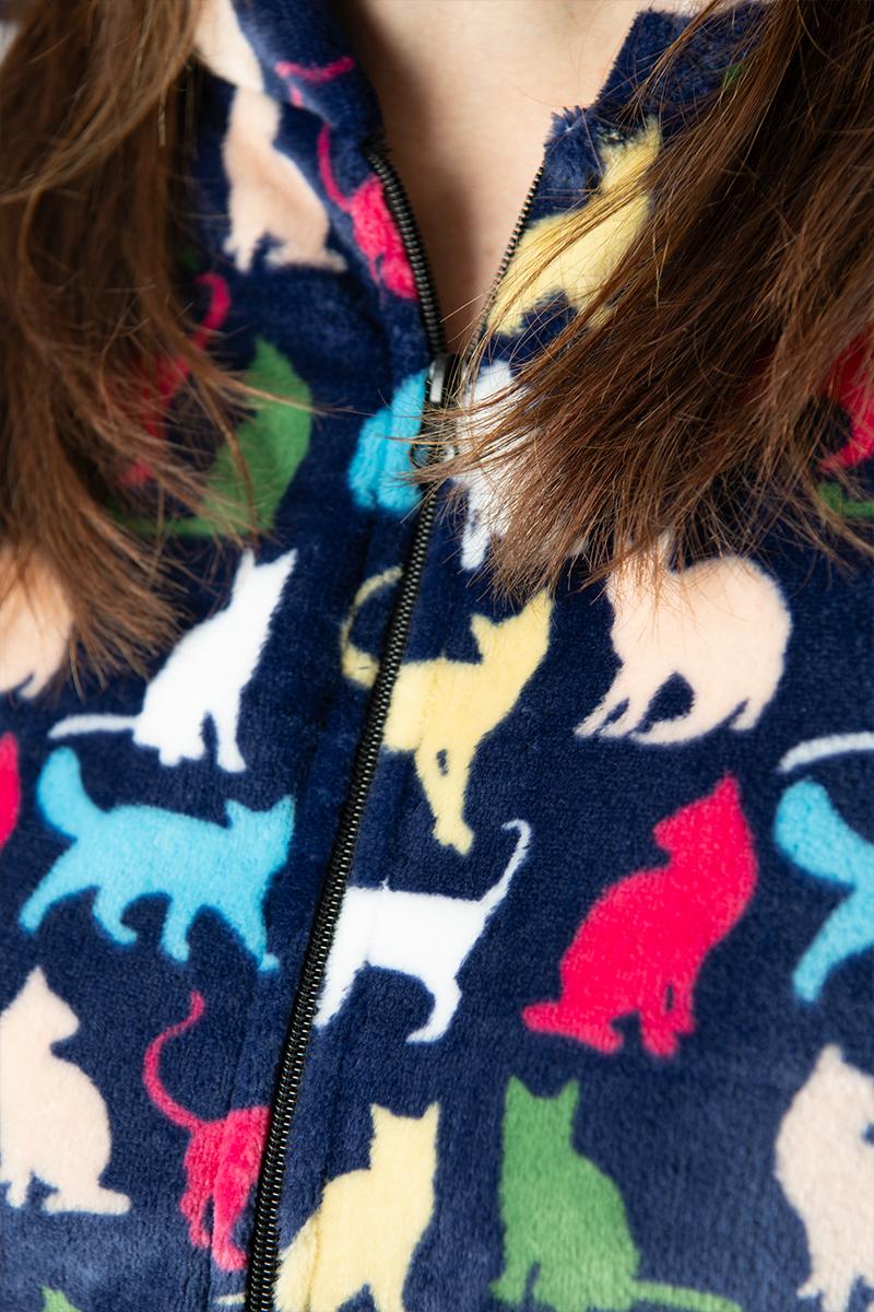 Кофта жіноча, синя 400823505-020