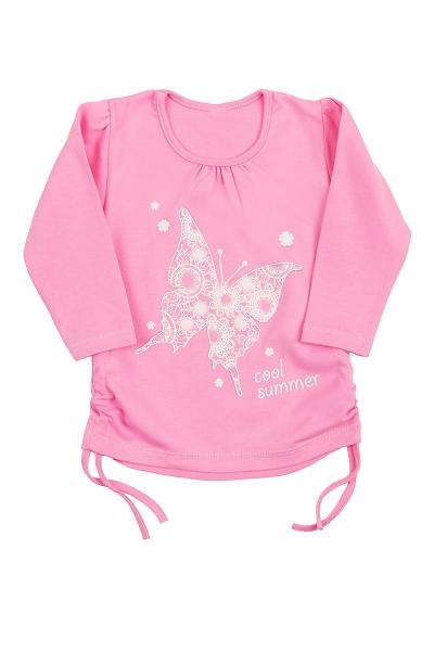 Блуза для дівчаток, рожева 010553304-005