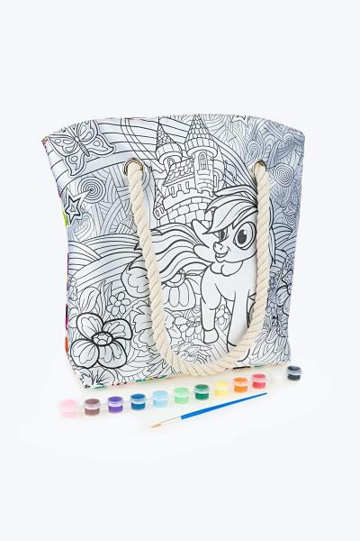 Сумка-раскраска MY COLOR BAG, ПОНИ, 858921700-004