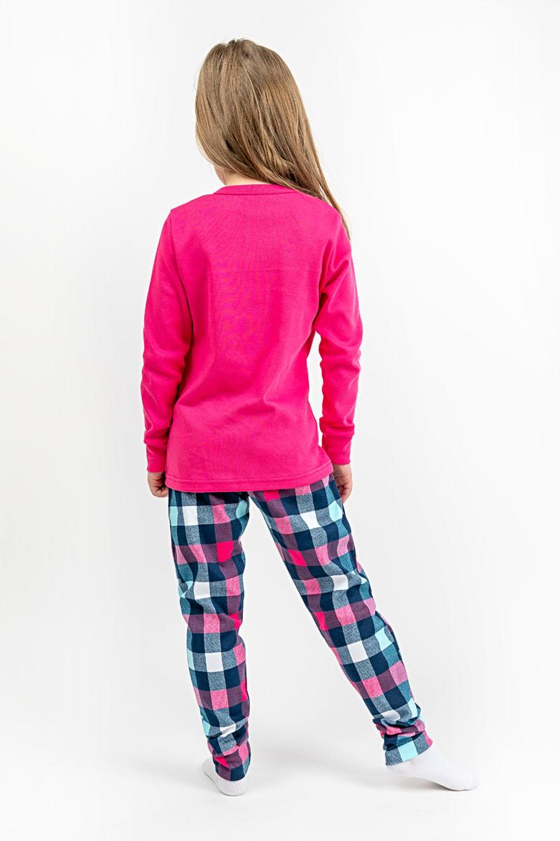 Пижама для девочек, малиновая 170454305-006