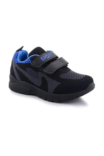 Подивитись Кросівки дитячі для хлопчика, чорні 704485310 Кросівки дитячі для хлопчика, чорні 704485310