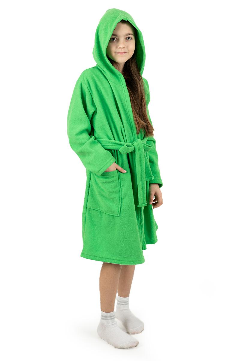Халат детский, зеленый 270200602-046