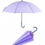 Зонтик-трость детский, лиловый 739729200-011