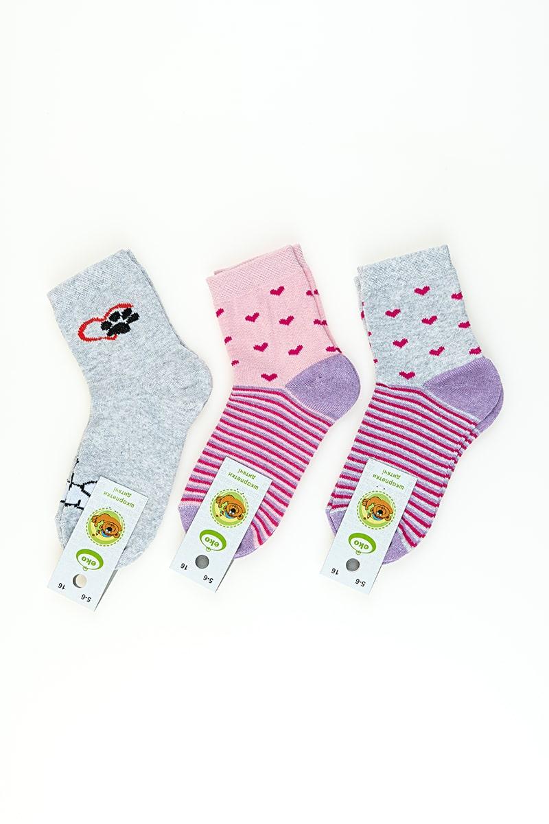 Шкарпетки для дівчаток, асорті 600200372-000