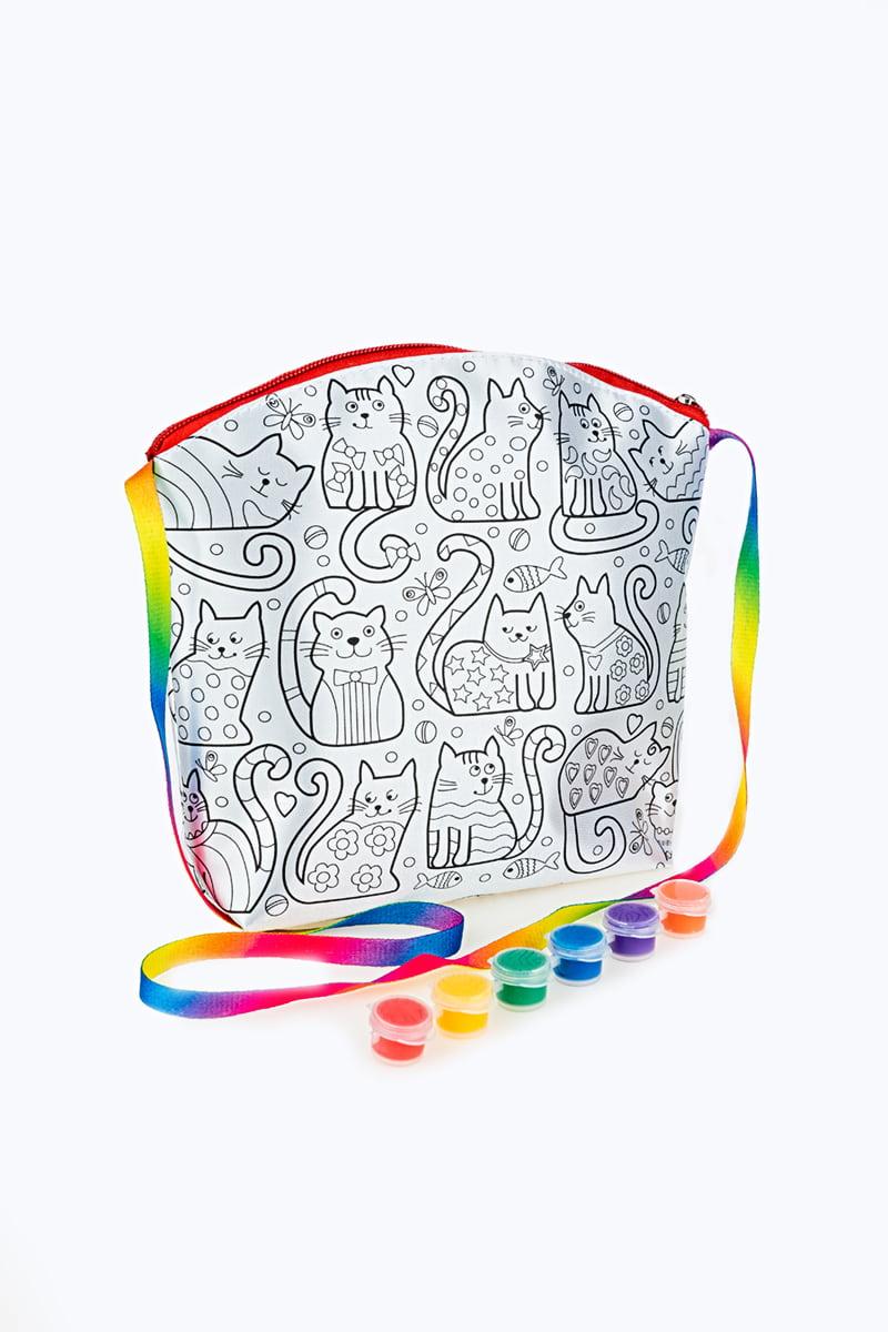 Сумка-раскраска, My color bagpack, КОТ, 859149200-001