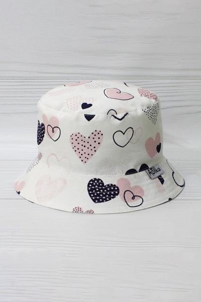 Посмотреть Панамка детская для девочек, белая 040100800-513 Панамка детская для девочек, белая 040100800-513