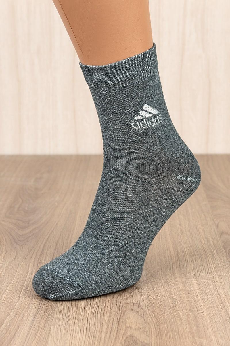 Шкарпетки чоловічі укорочені, сірі 600080011-023