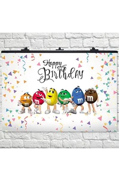 Плакат Happy Birthday, M&M`S 950710