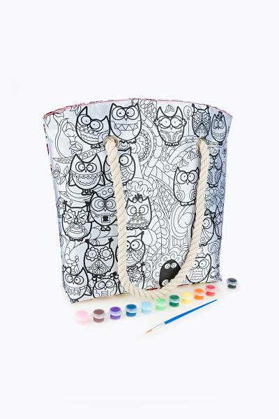 Сумка-раскраска MY COLOR BAG, СОВА, 858921700-002