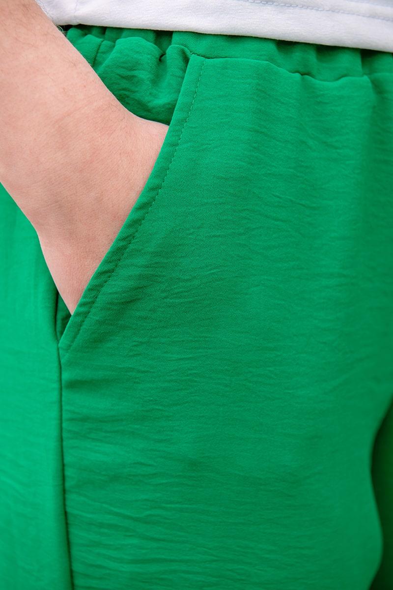 Штани жіночі, зелені 310815300-046