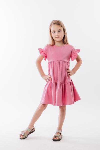 Платье для девочек, розовое 180677111-005