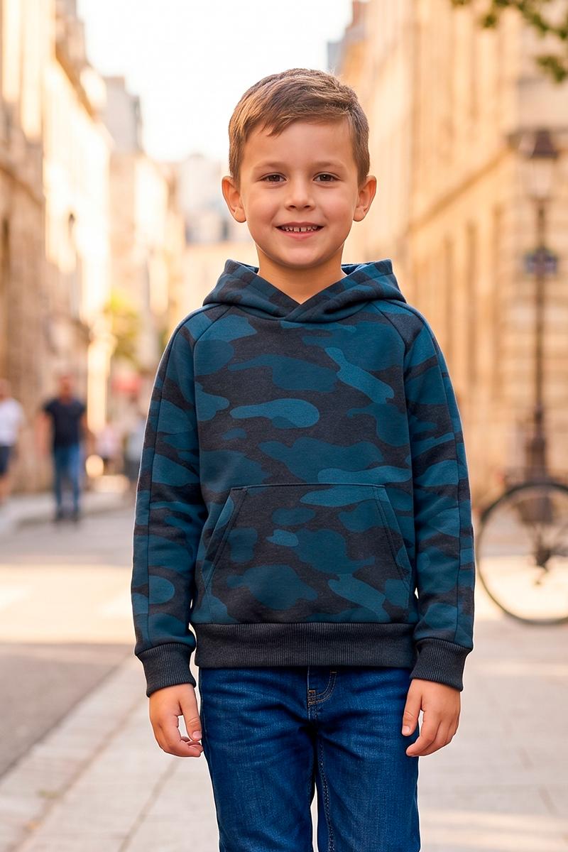 Світшот для хлопчика, синій 230854170-020