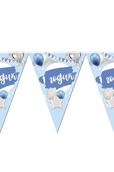 Гирлянды бумажные, 1 годик (мальчик) 9501