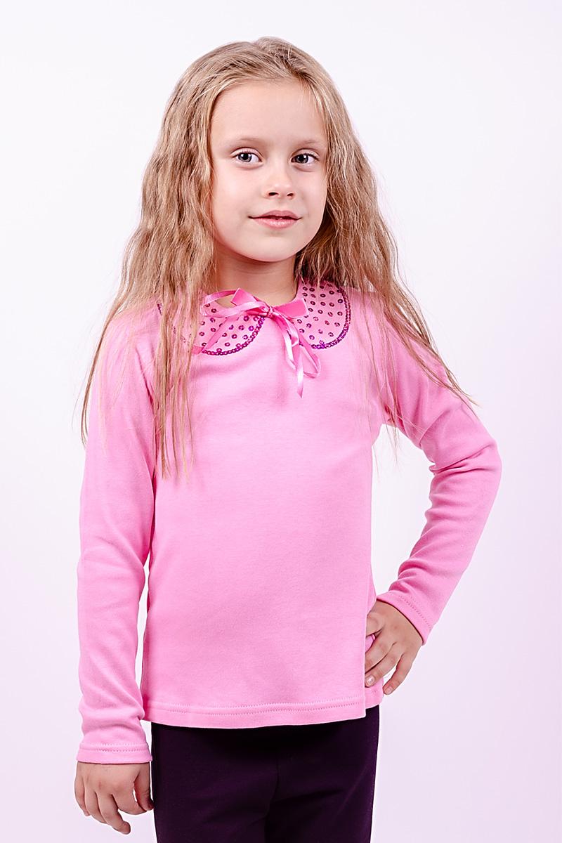 Блуза детская, розовая 010049310-005