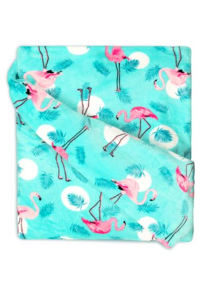 Подивитись Плед ФЛАМІНГО, ментоловий 150017505-037 Плед ФЛАМІНГО, ментоловий 150017505-037