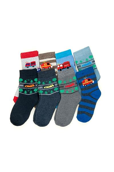Шкарпетки для хлопчиків махрові, асорті 6007326-000
