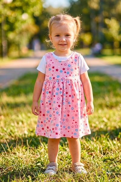 Плаття для дівчинки, рожеве 100251704-005