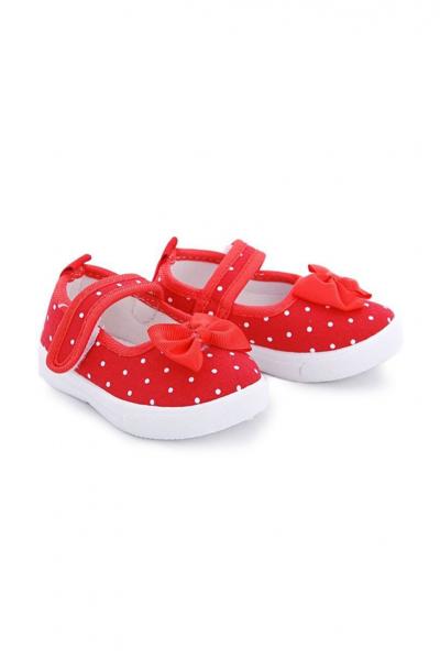 Посмотреть Слипоны для девочки, красные 700440050-007 Слипоны для девочки, красные 700440050-007