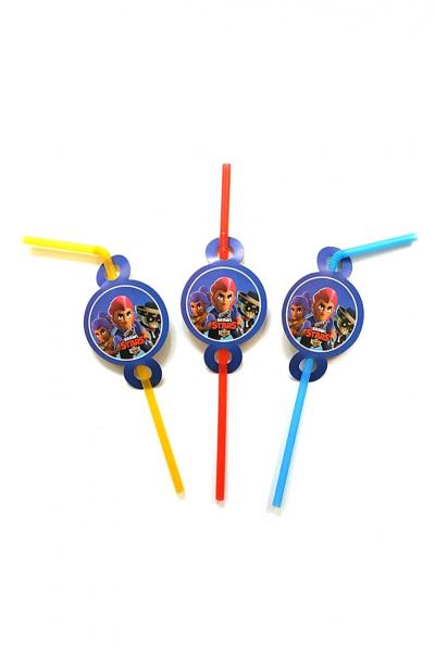 Трубочка коктейльная, Бравл старс 9502