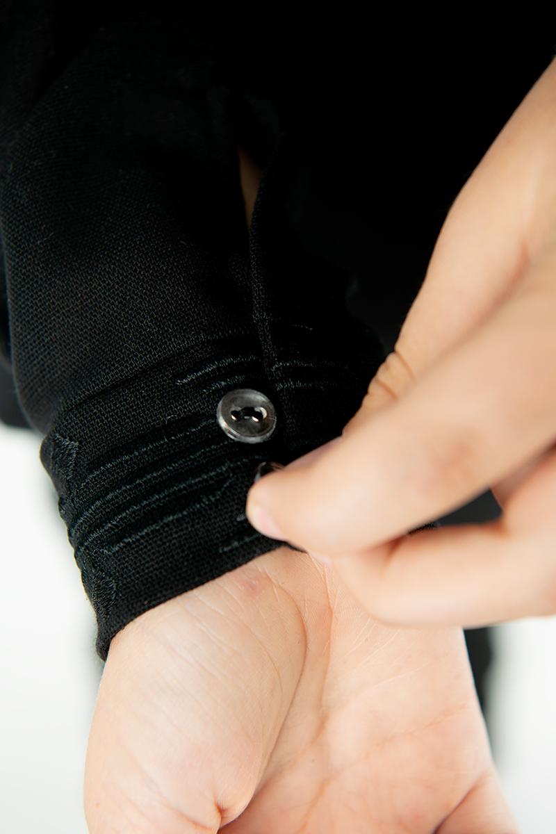 Вышиванка для мальчиков, черная 210522193-002