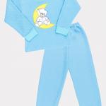 Пижама детская, бирюзовая 170131011-018