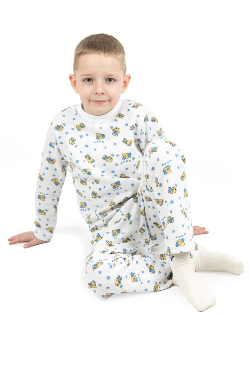 Піжама дитяча, біла 170154202-001
