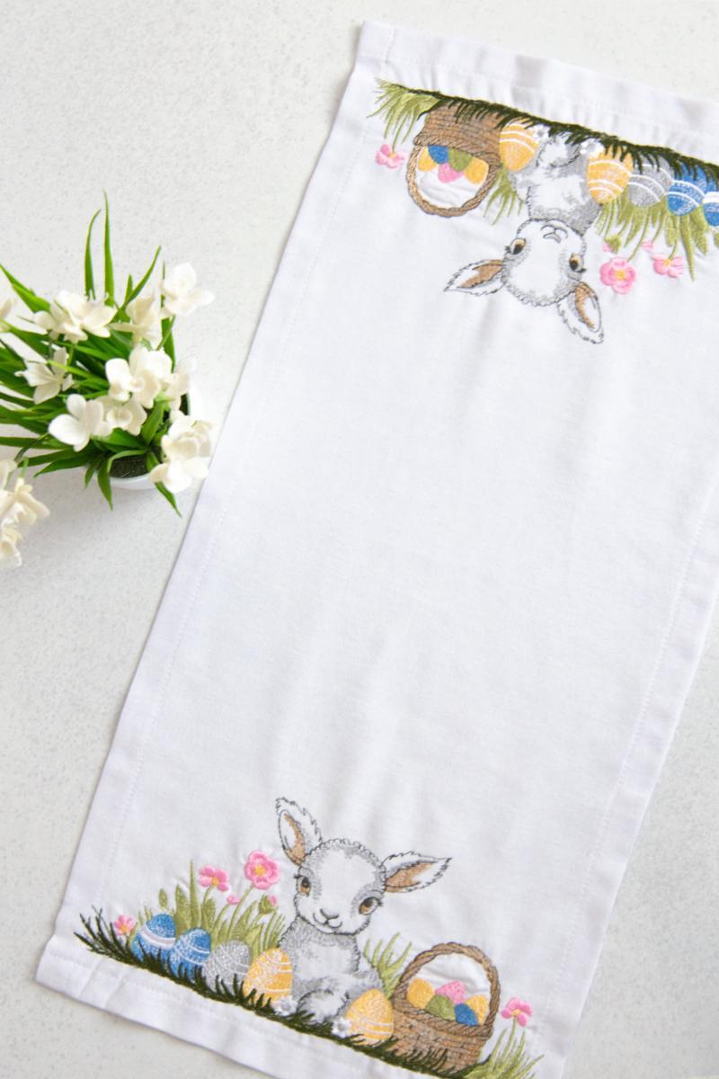 Рушник пасхальний, білий 150210193-001