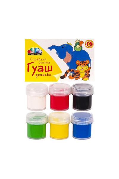 Посмотреть Краски гуашь, 6 цветов 904106100 Краски гуашь, 6 цветов 904106100