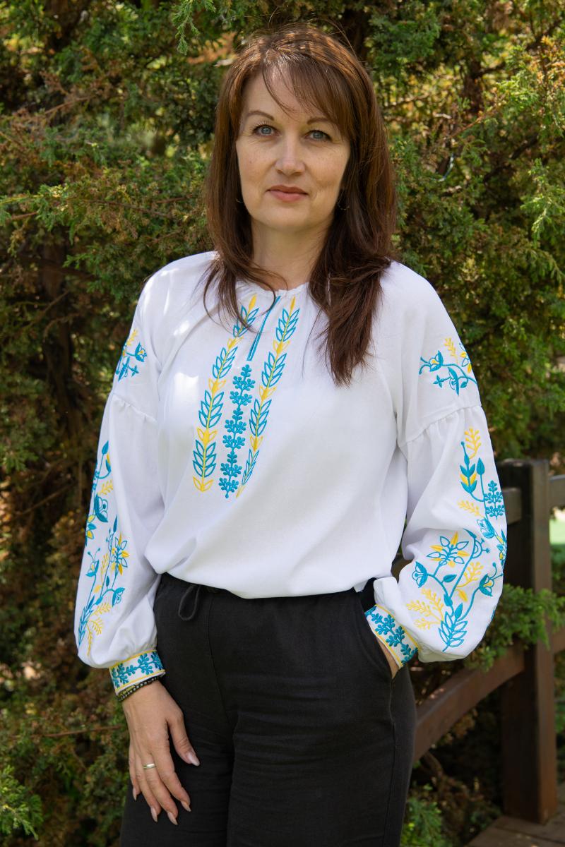 Вишиванка жіноча, біла 301074193-001