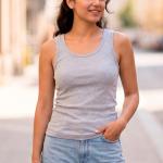 Серый-меланж