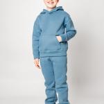 Детский теплый костюм, голубой 080314204-016