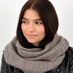 Снуд-шарф женский, капучино 043200200-300