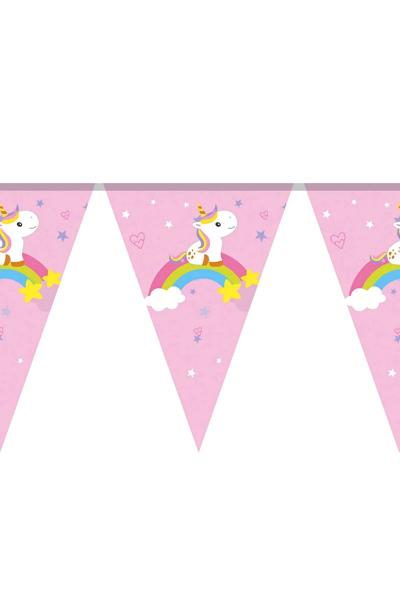 Гирлянды бумажные, Единорог на радуге 950117