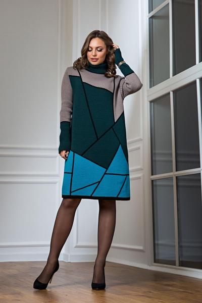 Сукня жіноча ЛОРА, темний смарагд 149846